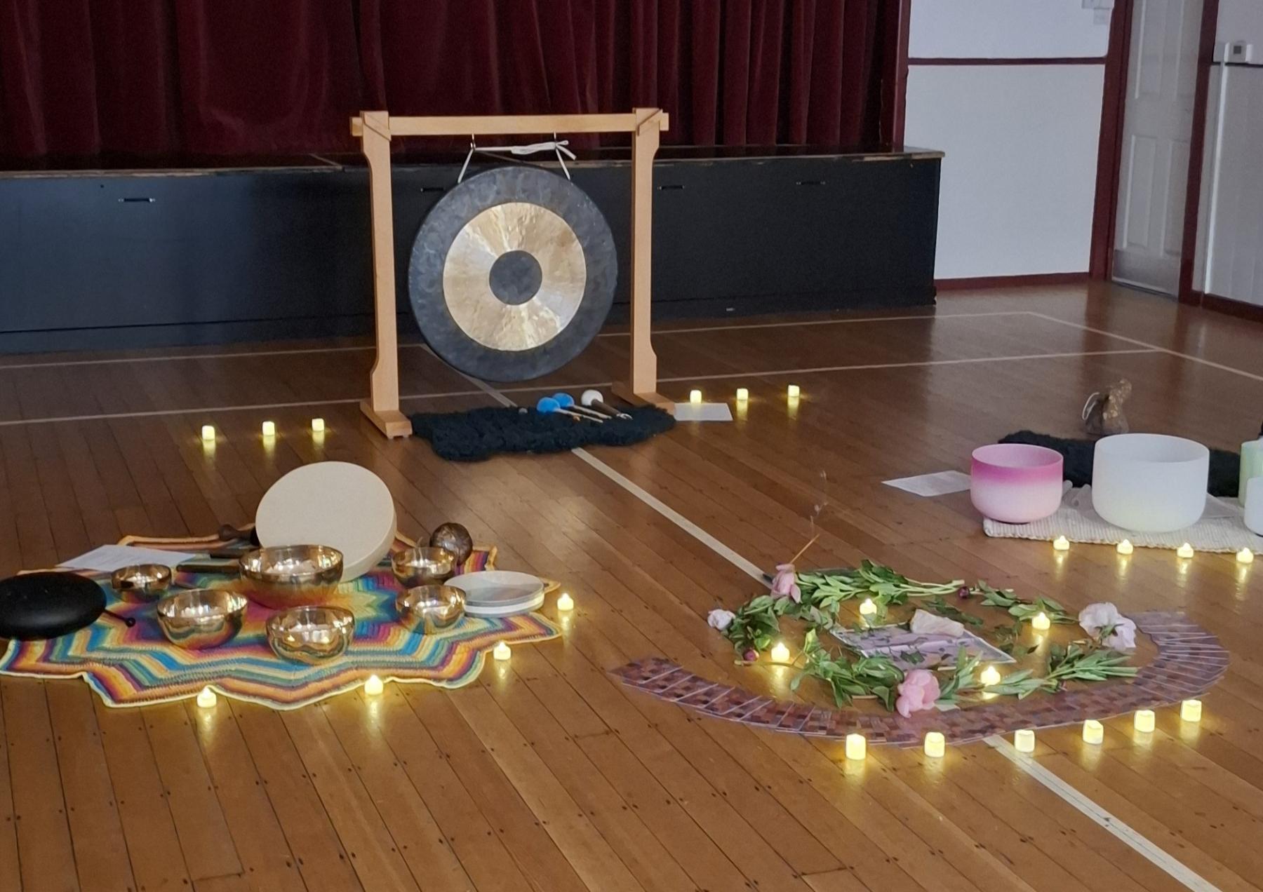 The Wild Gathering Sound Baths Monthly, on a Friday 7.30 - 8.30 pm